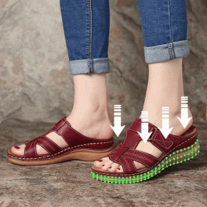 Women's Summer Open Toe Comfy Sandals Soft Premium Orthopedic Low Heels Walking Sandals Drop Shipping Toe Corrector Cusion 2020