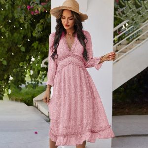 Spring Chiffon Dress