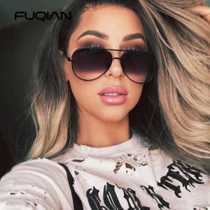 Gradient Color Sunglasses UV400