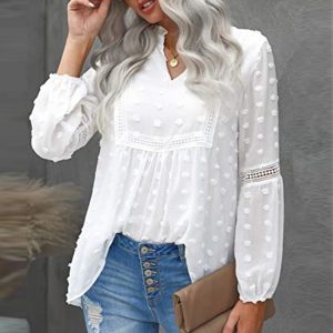 Boho V-Neck Long Sleeve Top