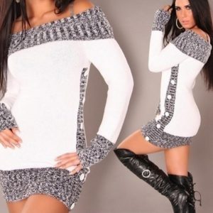 Sexy Off Shoulder Knitted Pullover