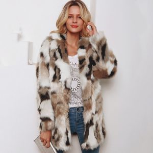 Fashion Faux Fur Coat