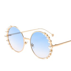 Luxury Designer Pearl Sunglasses UV400