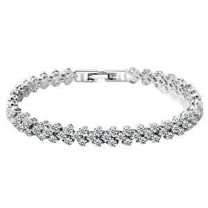 Exquisite Diamond Crystal Bracelet