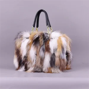 Luxury Faux Fur Bag