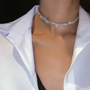 Crystal Choker Necklace